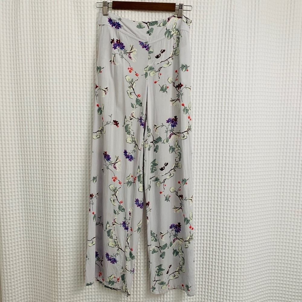 Free People Gray High Rise Lightweight Pants